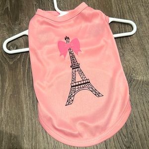 Eiffel Tower pet T-shirt